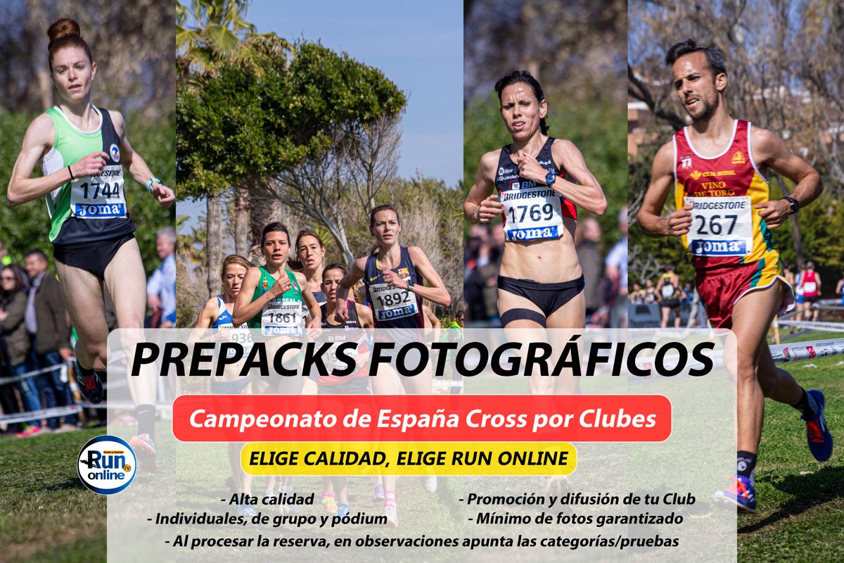 runonline_'s tweet photo. ¿Quieres un buen recuerdo de tu participación en el Campeonato de España de #cross por Clubes?
¡Tenemos las mejores opciones para tu club y tus atletas!
Con ganas de darle la máxima difusión entre nuestros miles de seguidores populares.
#prepacks📷
https://t.co/uiCv3C7kJt https://t.co/HqEtB6UhAi