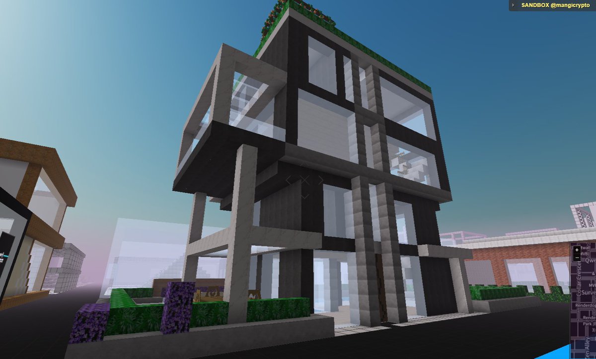 Emmecrypto's tweet photo. people are respectful in the metaverse... some months ago I put this parcel in sandbox, meaning anyone can build, so destroy but no one touched it, while others empty parcels have been squatted :P

Feel free to put some fresh arts tho! 
https://t.co/AmJz458iEA
@cryptovoxels https://t.co/ZlTgkNLr4d