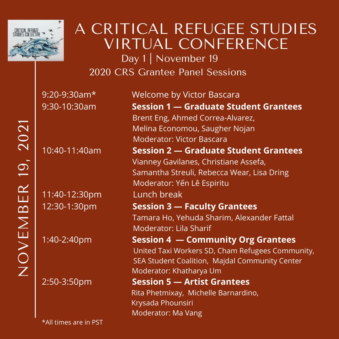 Critical Refugee Studies Collective tweet media