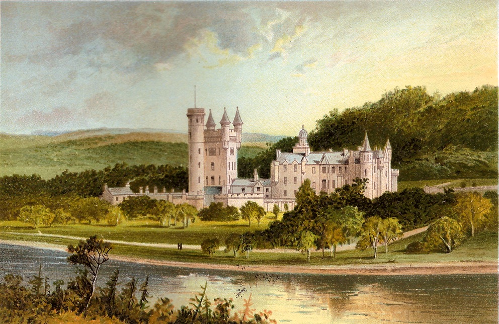 Balmoral castle pre expansion as overseen by <a href="/albert_princec/">Prince Albert</a>; still remains a treasured family hideaway.  🎩👑🏴󠁧󠁢󠁳󠁣󠁴󠁿