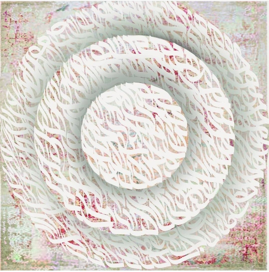 Calligraphy forms and letters