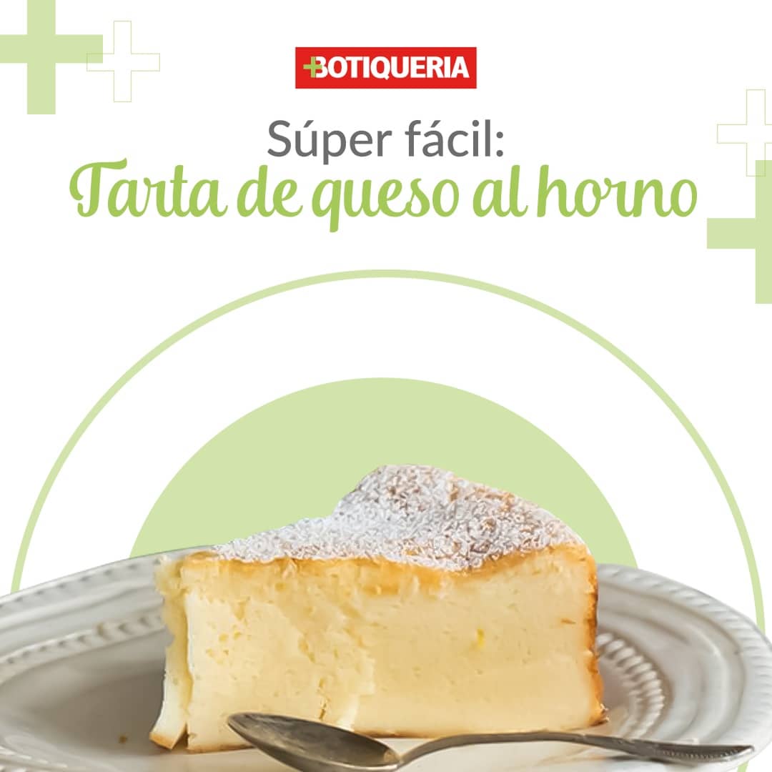 Botiqueria's tweet photo. Disfruta en familia o en compañía de amigos una deliciosa y clásica tarta de queso al horno. ❤️🍰
#Botiquería #LaFarmaciaDeLaCuadra #BotiTips #TartadeQueso #Postre #CocinaEnCasa https://t.co/uFDnhKbKyg