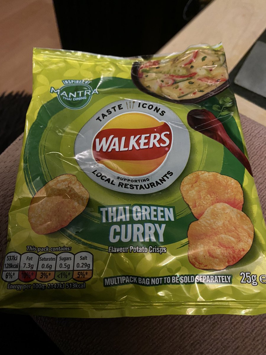 stuartmoss's tweet photo. Dear @walkers_crisps please can you cease this abomination, which tastes like wet cardboard. This would never have happened on @GaryLineker’s watch. https://t.co/Z8nSIXRapQ