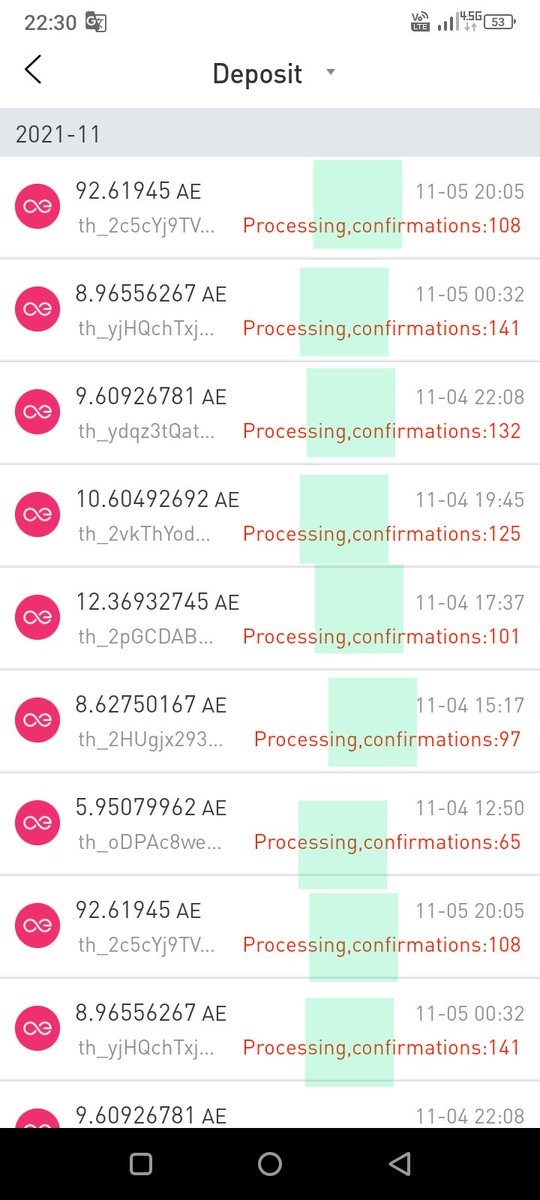 #coin borsaları arasında olan #gateio isimli borsa firması, 300 konfirmasyon bahanesi ile coinleri saklayıp #staking yapmaktatır. Konfirmasyon da ilerleme olmayıp destek bölümü cevap vermemektedir. Dikkatli olun!!! #btc #ae #exchange #Crypto #borsa #CoinMarketCap