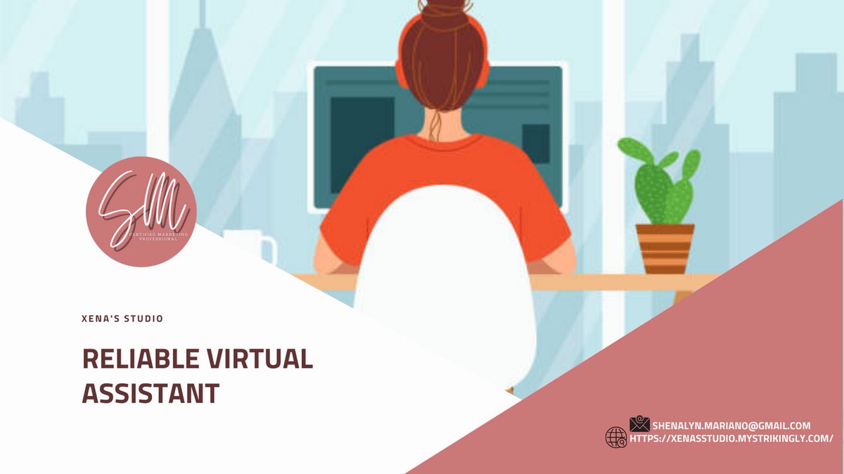 xenasstudio7's tweet photo. I'm your reliable virtual assistant that will take care of all the administrative tasks that are keeping you from focusing on running your business. I'm here to make your life easier by relieving you of the mundane tasks, so you can spend more time doing what you love.

#VAXena https://t.co/9Sz7Son8GS