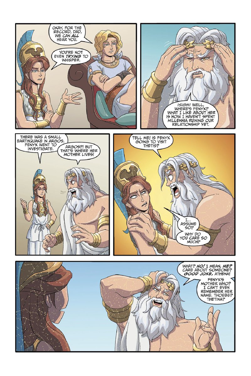 BenTheKahn's tweet photo. Enjoy this 9 PAGE PREVIEW of Immortals Fenyx Rising! The story of the hit video game continues on December 1st! (1/3) https://t.co/GbQG2g6hNa