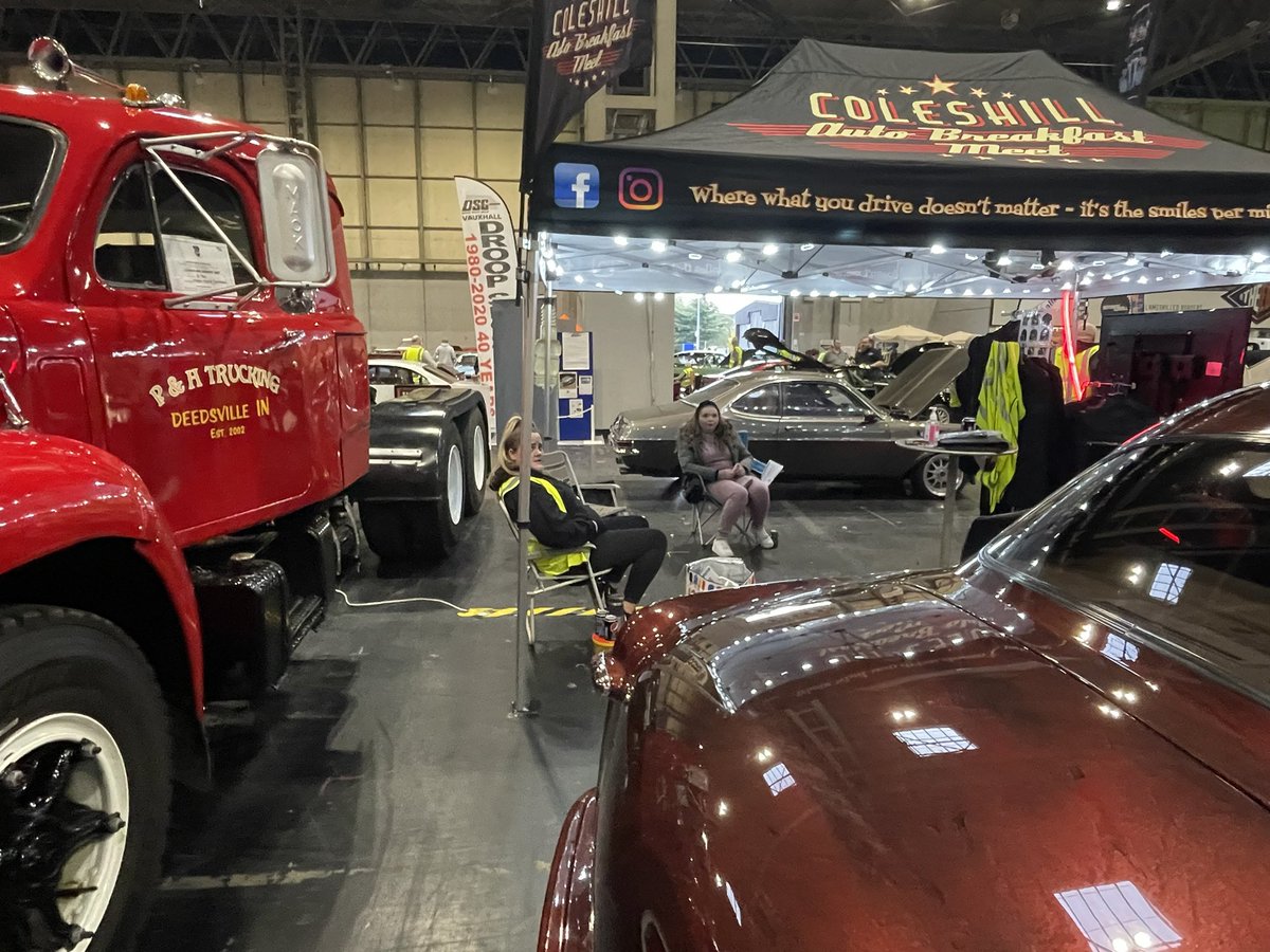 coleshillautob1's tweet photo. Great Day one on the @coleshillautob1 stand with a nice chat with 
@PaulCowland_ about the shoebox and the Club in General 
@CustomCarUK 
@mikebrewer 
@ClassicCarWkly https://t.co/P1cl5lrAE2