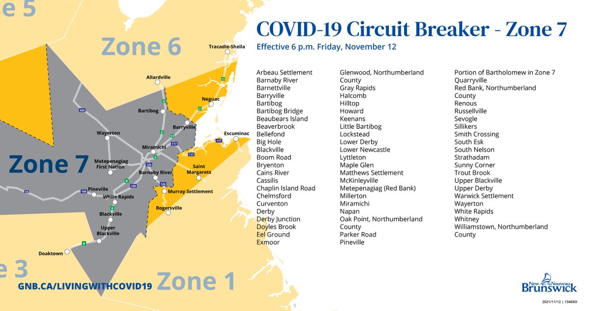 Gov_NB's tweet photo. Rates of new cases and hospitalizations continue to be highest among unvaccinated.
https://t.co/2GWvc5uCv2

A map of potential public exposures can also be found on our dashboard at  https://t.co/oIqIZSvz03 https://t.co/aQStcPObBq