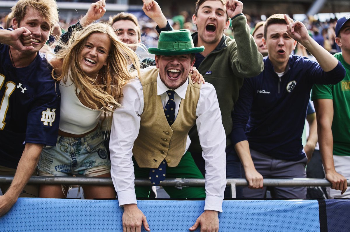 FightingIrish's tweet photo. 🗣 #NDROLLCALL 🗣

Where are you watching No. 7 @NDFootball battle Virginia tonight?

#GoIrish #BeatCavaliers https://t.co/4qeZ8qAASY