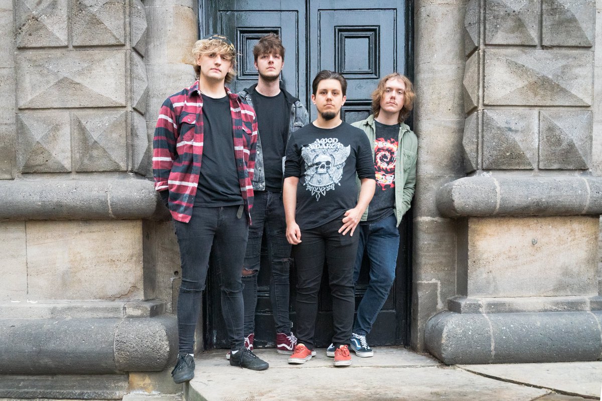 GigIslands's tweet photo. Today Leeds-based four-piece @terrorcultband releases their debut EP “Self-Titled”. I talked to the band about the new record, gigs, influences, lockdown and, of course, Leeds 👇 https://t.co/m1Bfgqy5Bh https://t.co/fE3xlmE8Li