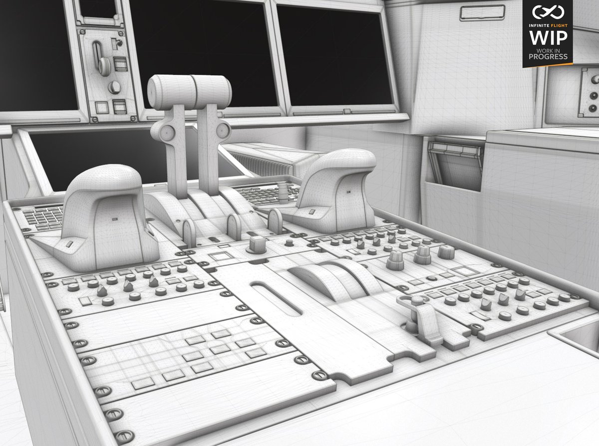 infiniteflight's tweet photo. We had a great stream today with lots of A220 work-in-progress previews! Here are a few! ✨ https://t.co/p9PFhadVX8