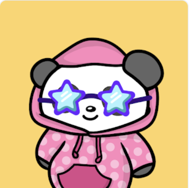 RainHeartWisdom's tweet photo. Pppanda #3221: Holly
Holly brings joy merely with her presence.
She loves art and loves to express herself through singing and dancing.
She is also fashionista and enjoys the fame being an influencer for NFTs (1/2)
#PPPandasBio @PPPandasNFT #NFTCommmunity https://t.co/BqCkB1ivXr