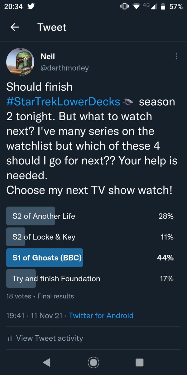 darthmorley's tweet photo. Looks like it's Ghosts tonight after the #ENG Vs #Albania match (5-0 so far!!!) #EngVsALB
Thanks to all those who voted, particularly @agentpumpkin who ran a passionate appeal for votes for Ghosts 😂 https://t.co/He7UHaODnY