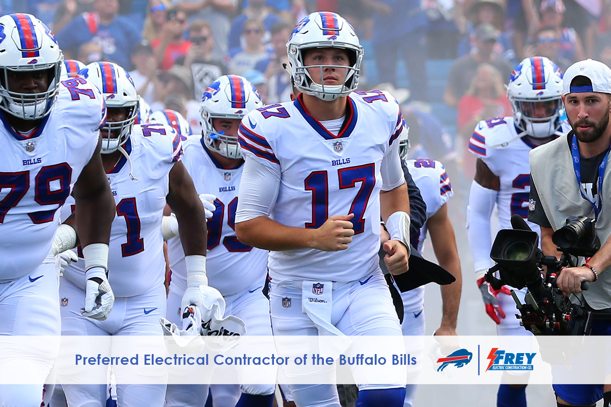FreyElectric's tweet photo. Ready for a bounce back in Jersey.

GO @BuffaloBills! 

#BUFvsNYJ | #BillsMafia | #GoBills https://t.co/xvVOu5N0RS