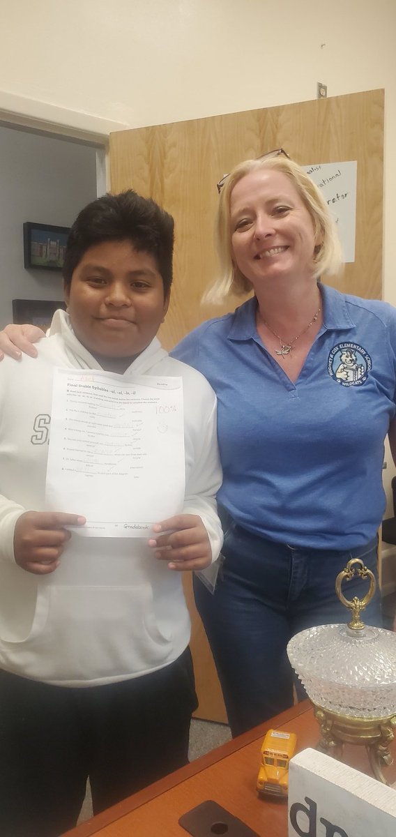 This student scored 100% #gratitude  #poekpoe #BeTheLight