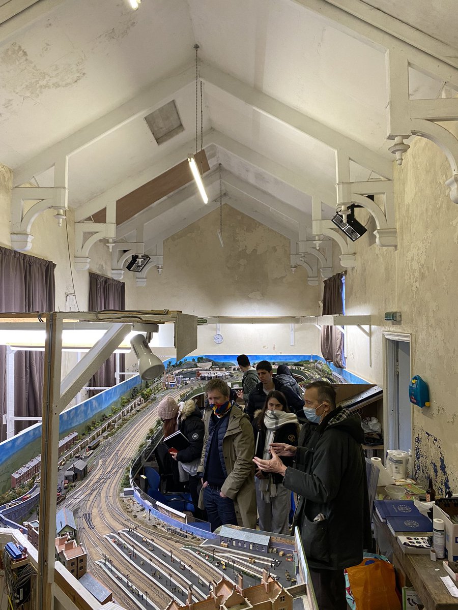 AlexScottWhitby's tweet image. Final day of our @ACEatUEL #unitb field trip surveying their site for the year. The Rock Estate in Northumberland. From its model railway to its listed hall, and farm! 
A remarkable place full of incredible hospitality and kindness, was followed by a night and a day in @edinburgh