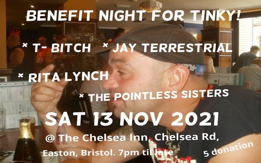 Alt_Bristol_'s tweet photo. If you don't want a quiet Saturday night in...get down to #TheChelseaInn in Easton BS5 for this fine looking benefit night for one of #Bristol's #KillTheBill prisoners. https://t.co/39PFoCPZov