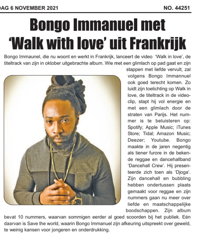 bongoImmanuel94's tweet photo. PROGRESS ✅ STAY TUNES FOR MORE
NEW ALBUM OUT NOW🎶🎶◀️
https://t.co/nBGwYpZypP
-----------------------------------
New Video Clip now on line✅
https://t.co/P51tap7v1l

#walk #with #love #bongo #Immanuel #bongomusic #reggaemusic #suriname https://t.co/IBmuSUMnC7