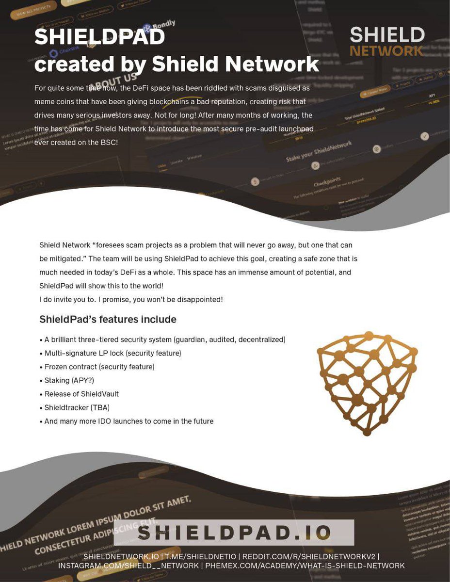 cryptod_p's tweet photo. Don’t know what https://t.co/KaPXDH0sdP can do!
Here you go! @ShieldNet_io
Don’t miss it!!! #shieldnet #shieldvault #shieldtracker… https://t.co/9Ylc0Ff3yI