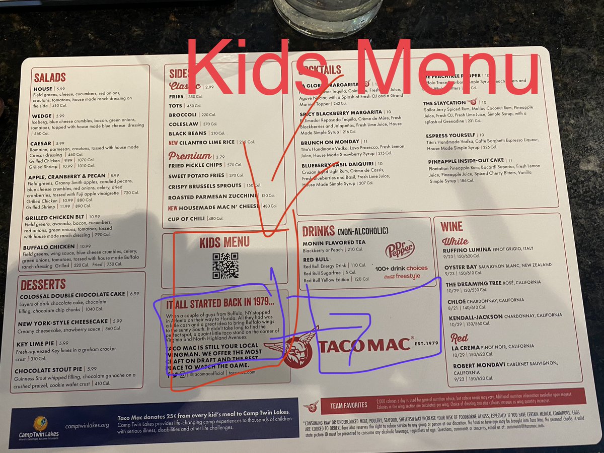 bilrogers's tweet photo. @tacomacofficial i fixed your menu…

Don’t make me take the phone out of my kids hand to scan a QR code for the kids menu. 

Adjustments in the photo. https://t.co/HHthAbGd2j