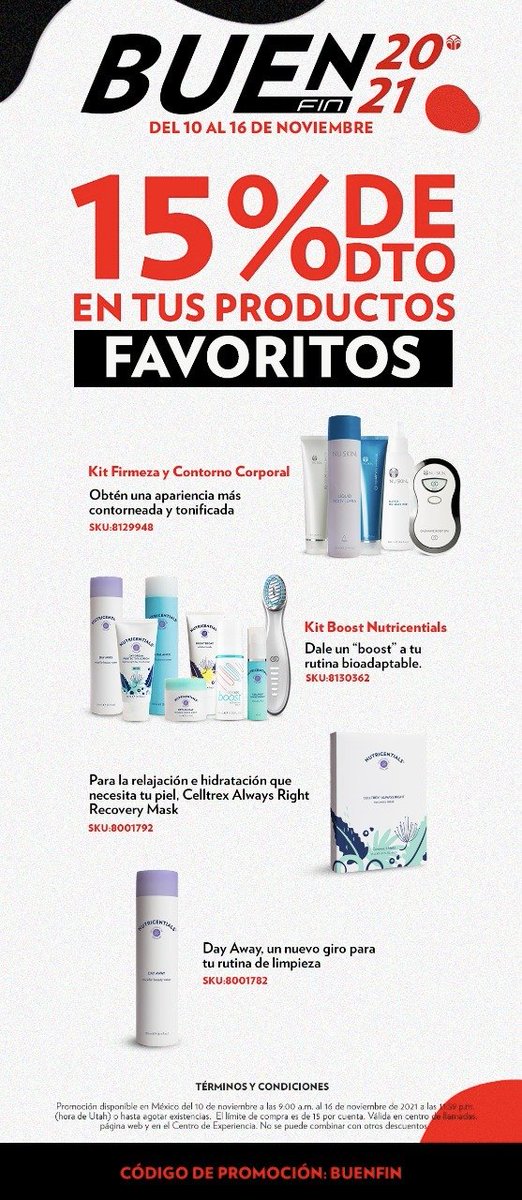 NuSkinLATAM's tweet photo. @monijasso11 y estos del Buen Fin en México. https://t.co/GEA3yW6BdL
