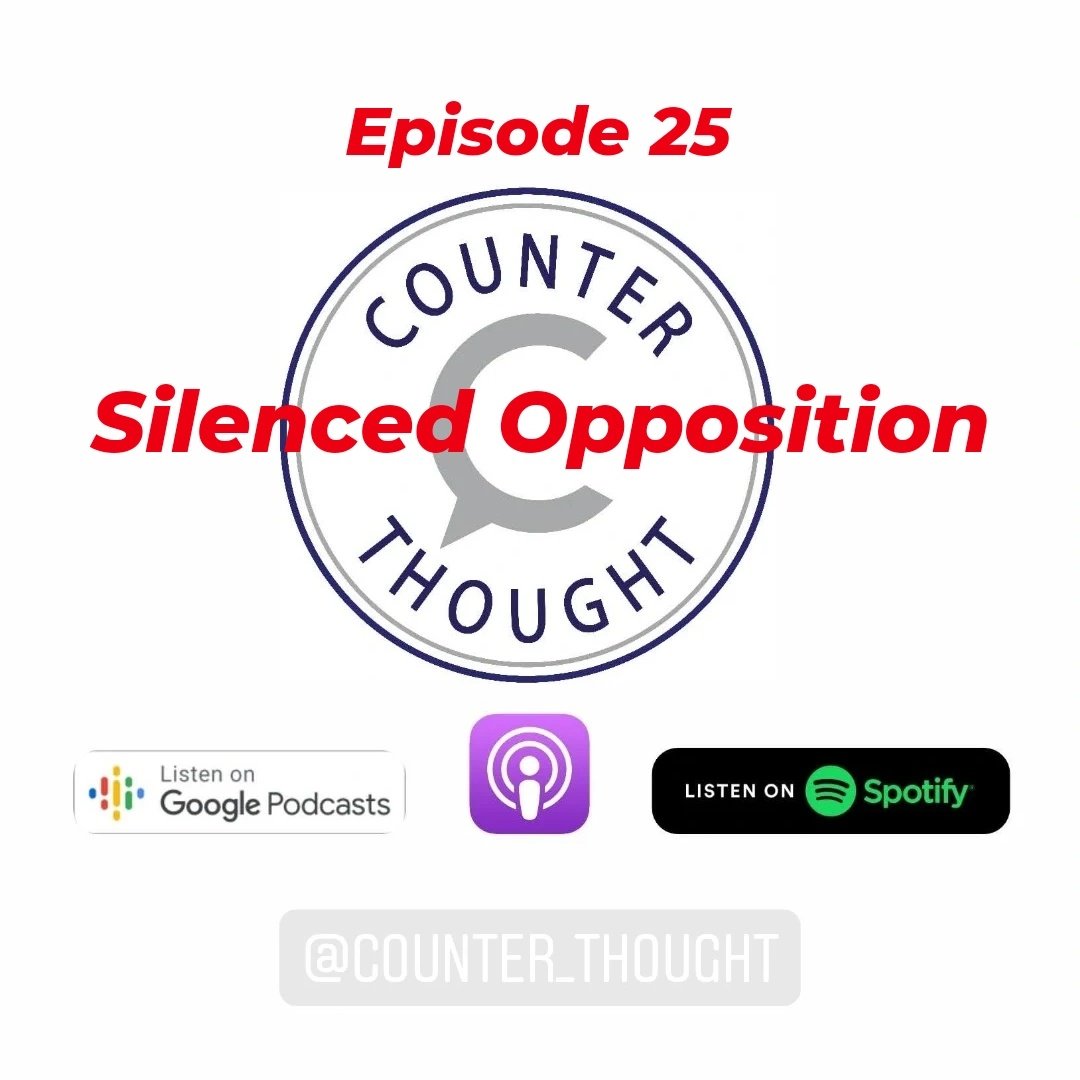 Counter_Podcast's tweet image. Speech from the political right is being quelled. We see it more and more each day. It&apos;s intentional. There&apos;s a 3-prong approach from the left that&apos;s hiding in plain sight. It&apos;s difficult enough to change someone&apos;s mind about an issue &amp;amp; impossible when speech is silenced. #1a