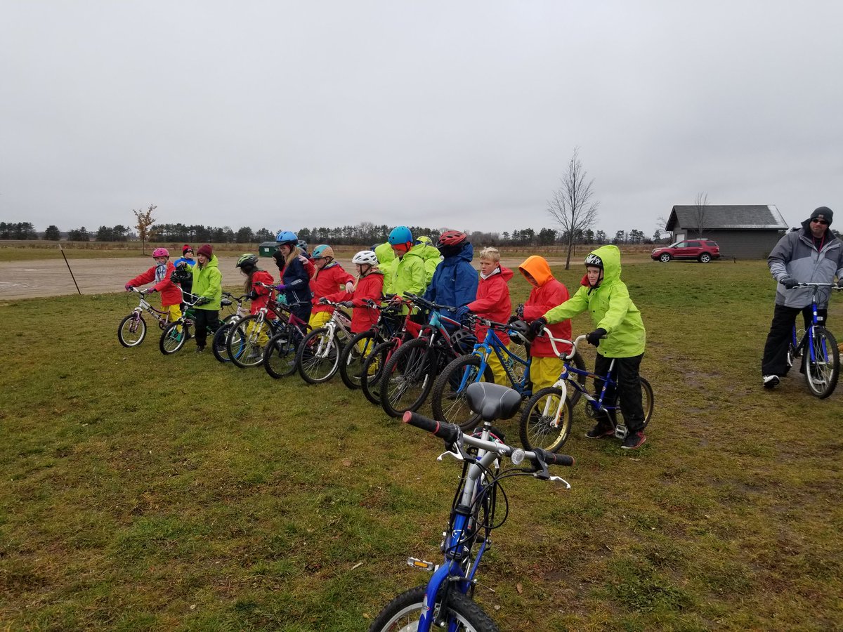 PWE_PhyEd's tweet photo. Nature based 4th and 5th graders had a great time biking at Bertram today! Thanks to all the parents who brought bikes in. #montimagic #pwemagic https://t.co/Oz0JCVQFJn