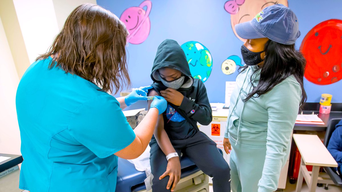 I like to tweet from time to time that "TODAY is a great day to get vaccinated!" That is true Every. Single. Day. Also, today is a great day to get your 5yo &amp; older child vaccinated. It's good for them AND for the kids they're around daily. We can do this, Mississippi! <a href="/UMMCNews/">The University of Mississippi Medical Center</a>