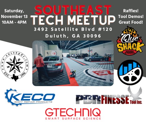 Can't wait to see you all at Southeast Tech Meetup tomorrow! Don't forget to come say hi.