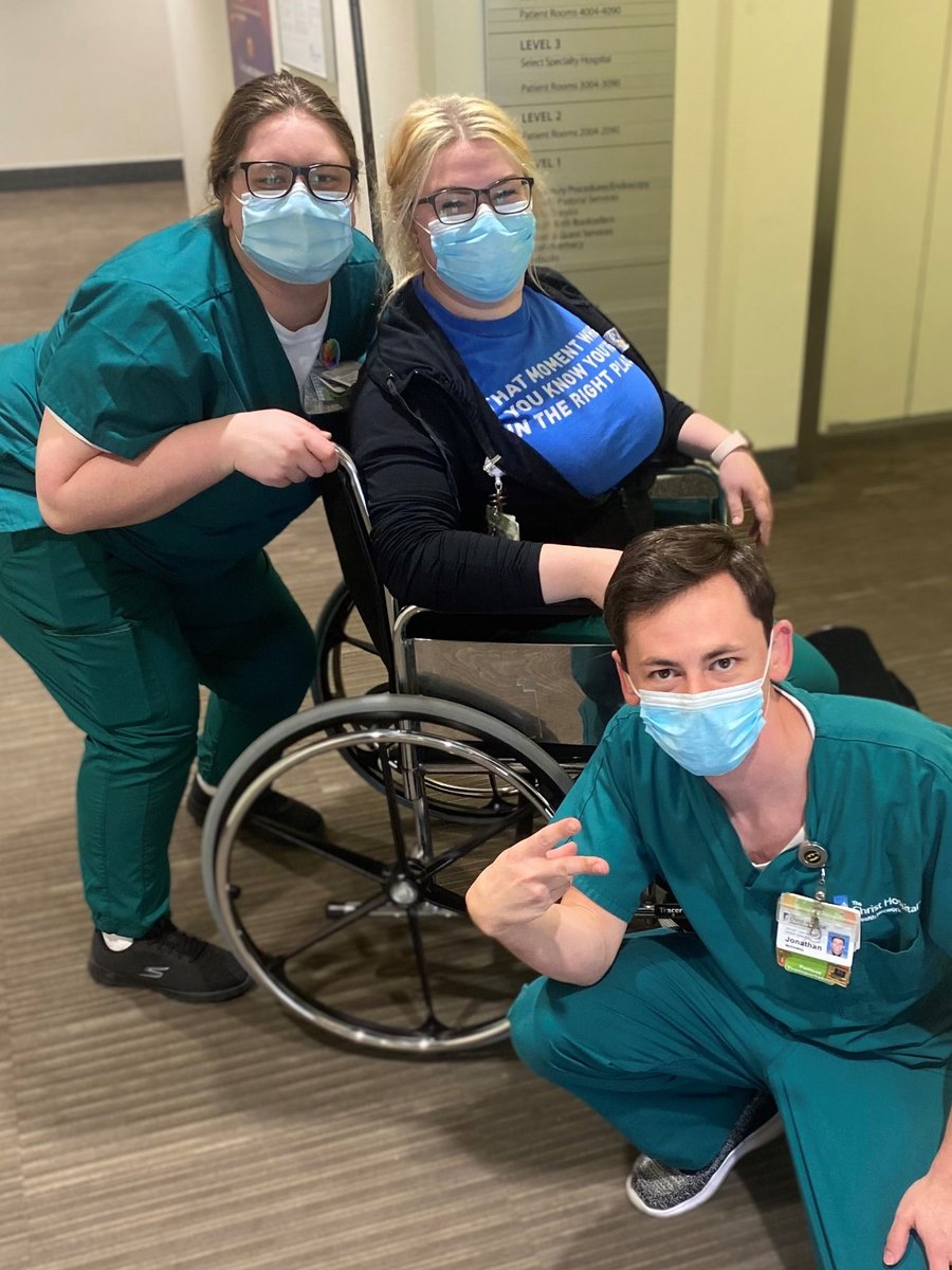 ChristHospital's tweet photo. We “wheelie” appreciate you, Patient Transport Team! Thank you for going the extra mile (literally) to ensure our patients get to the right place at the right time. Join this awesome team by visiting https://t.co/l7gkmpDIXT and searching "Patient Escort". #PatientTransportWeek https://t.co/XMd5H8Y70h
