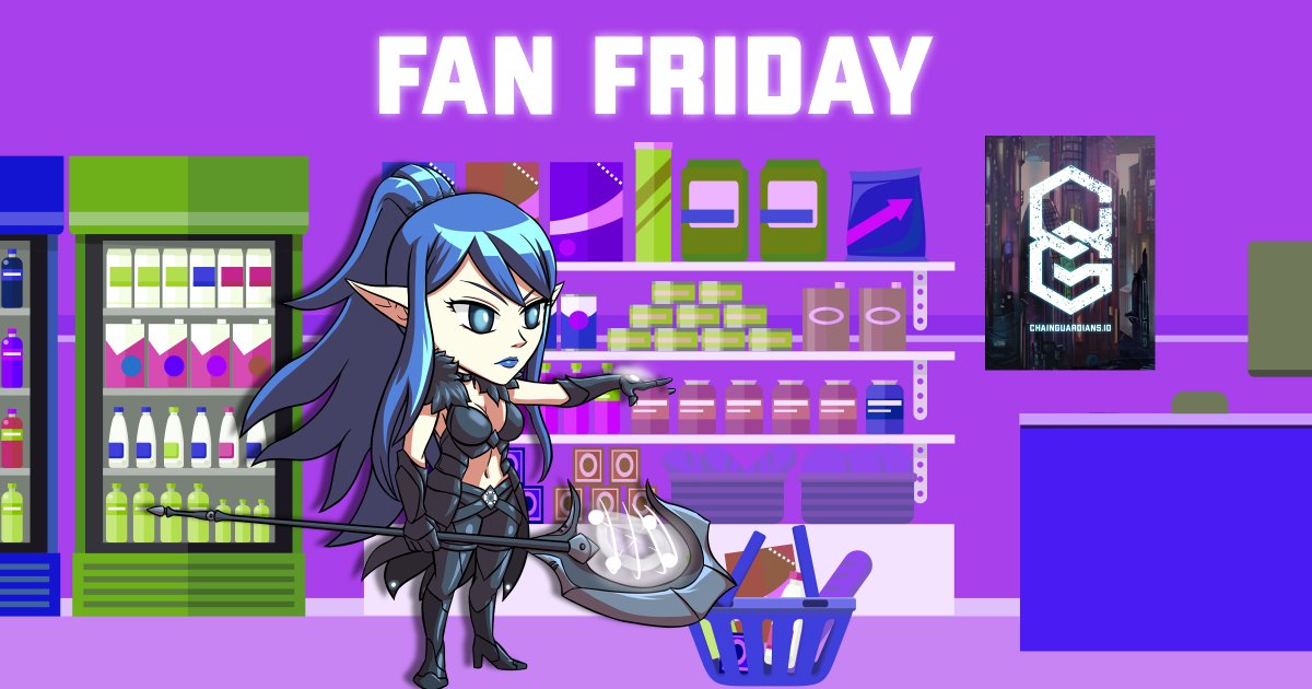 PentagonGamesXP's tweet photo. 💫 FAN FRIDAY 💫

How to enter:
💙 Follow @Chain_Guardians and @Chain_Boost 
⚡ Like and retweet this post
🥑 What is Eren's favorite food to fuel her combat?

It takes a lot of energy to fight against the Gatekeepers!

The top entries will be eligible for rewards! 🎁 https://t.co/MbnzWLmxGm