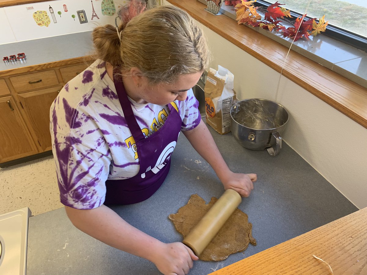 First round of Dog Treats under way! <a href="/tregoeagles/">Trego Golden Eagles</a>
