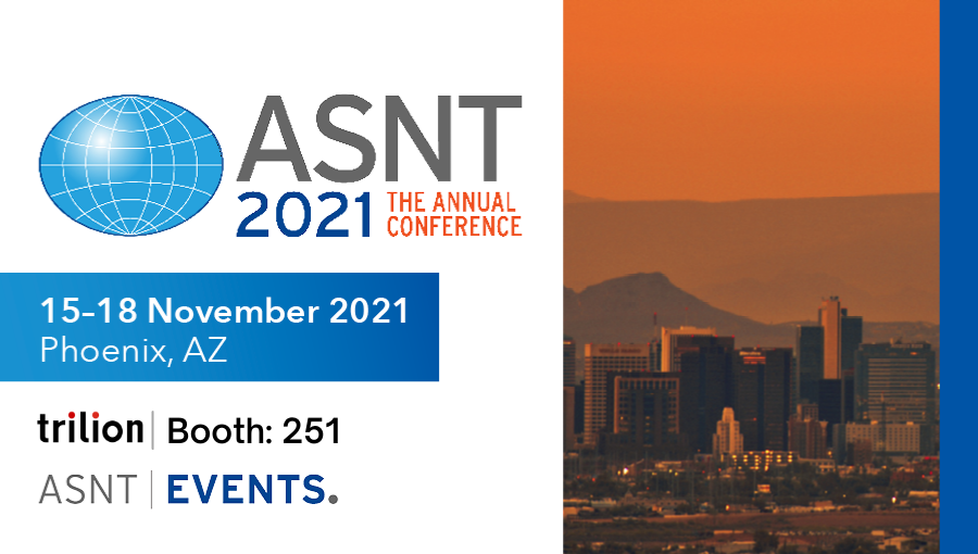 TrilionSystems's tweet photo. We are very excited to be sharing booth 251 with ZEISS Industrial Metrology at the ASNT (The American Society for Nondestructive Testing) Annual Conference. Be sure to stop by our booth! https://t.co/UTGRFQXjuN