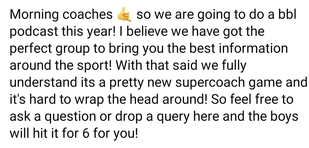 Supercoach 360 tweet media