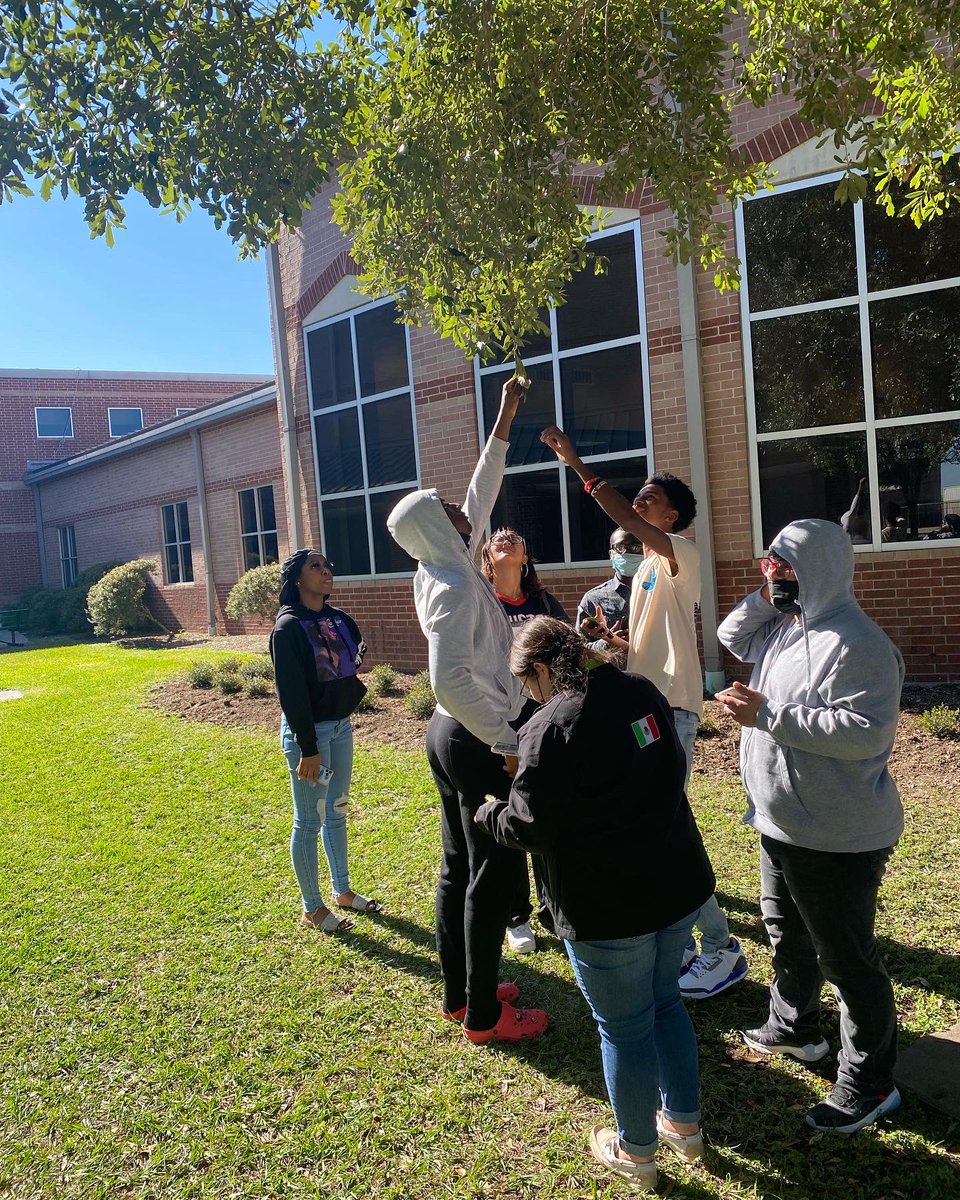 OhSnap_MsB's tweet photo. Today was a lovely to do a field lab 😊🌳🌞 #EnvironmentalSystems @HHS_Canes https://t.co/4ownyJIFoS