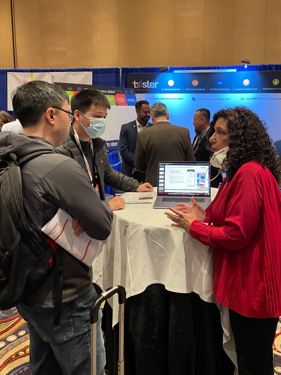 It was great meeting our industry peers &amp; customers at <a href="/FOD_News/">Food On Demand Conference</a> 2021! #Tillster #FOD2021