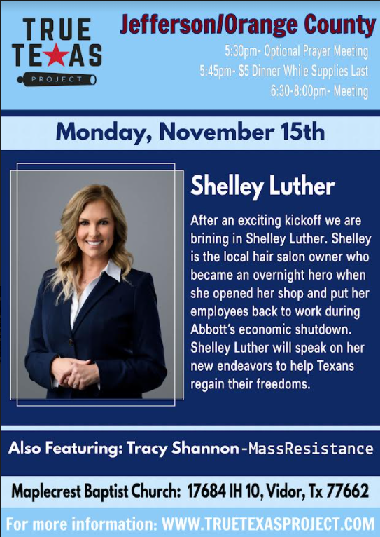 mass_tx's tweet photo. Don't miss this if you are in the area on Monday.
#ShelleyLuther #TracyShannon #TrueTexasProject @TrueTXProject https://t.co/R8wSlIHwlG