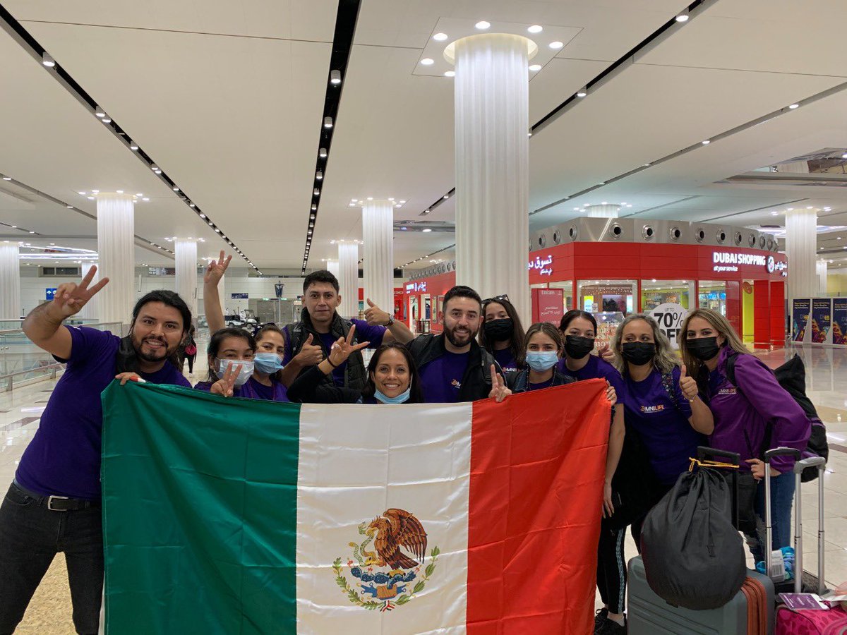 NFuerza_'s tweet photo. ¡Siguen llegando más Calificados a Dubái! La emoción continúa y están preparados para disfrutar de todas las sorpresas que les esperan en los Emiratos Arabes. ¡Muchas felicidades a todos!
🥳✈️💜
.
.
#Omnilfe #NFuerza #OmnilifeEnDubái https://t.co/xNLusxoEtb
