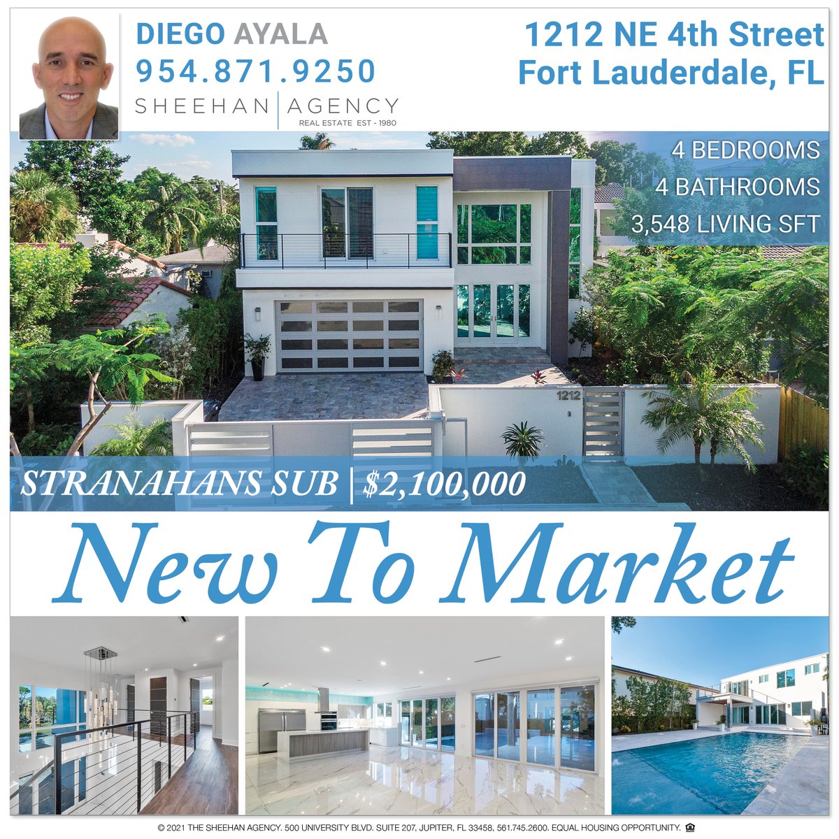NEW TO MARKET! 🏡 
Victoria Park
📍1212 NE 4th Street, Fort Lauderdale, FL 33301  
🌐 bit.ly/30eMrG0
$2,100,000
Impressive 4-bedroom 4 bath home in the prestigious community of Victoria Park.
Diego Ayala
954.871.9250
d.ayala@thesheehanagency.com
#newtomarket #newlisting