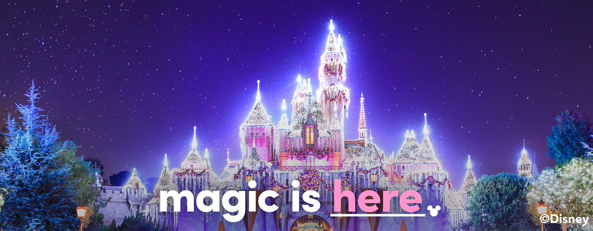 Experience the festive joy you’ve been dreaming about! 

Listen at 8:45a for a chance to win tickets to @Disneyland! Magic is Holidays! https://t.co/S5j8VXcuec https://t.co/tOXvU5PsLq