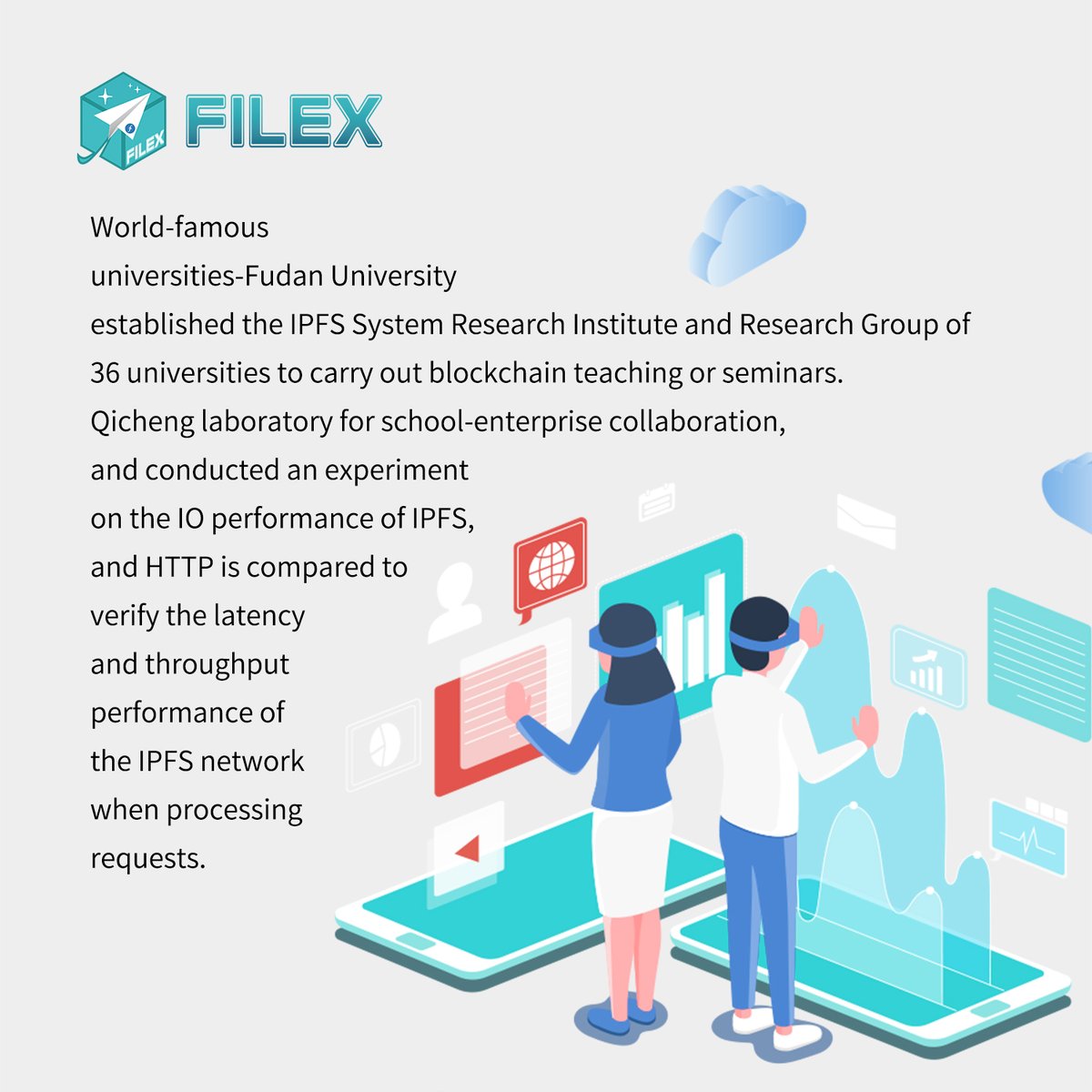 CloudFilex's tweet photo. World-famous universities-Fudan University established the IPFS System Research Institute and Research Group of 36 universities to carry out blockchain teaching or seminars.
#filexcloud #filecoin #ipfs #blockchain #crypto https://t.co/wVY21gd2fb