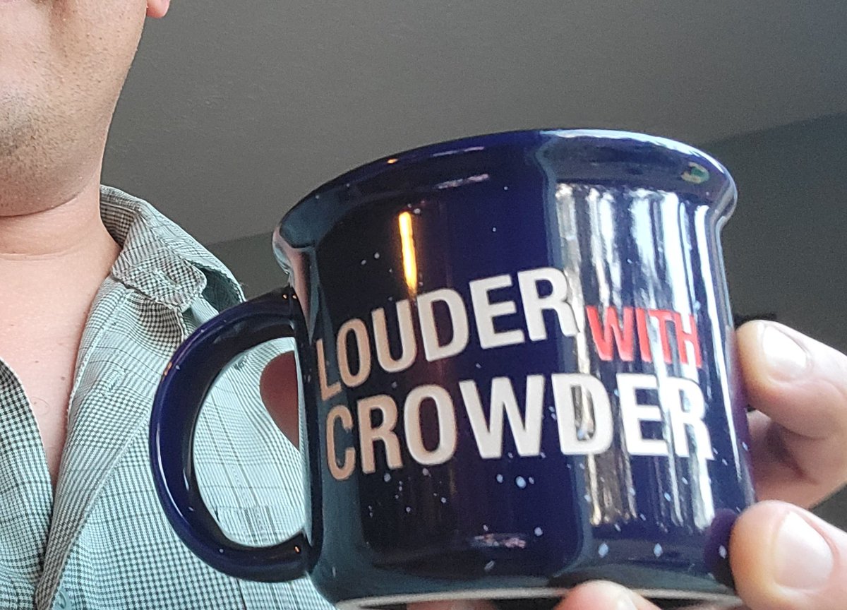 AlejandrosVlog's tweet photo. Just got my mug! Thanks @scrowder #FightLikeHell https://t.co/PnhIHShAzz
