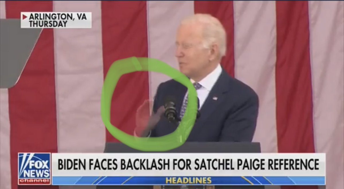 kelly2277's tweet photo. @atrupar ✋ @foxnews edits outs Biden’s comments AND his hand disappears 🤭 https://t.co/hDjLyJRWKr