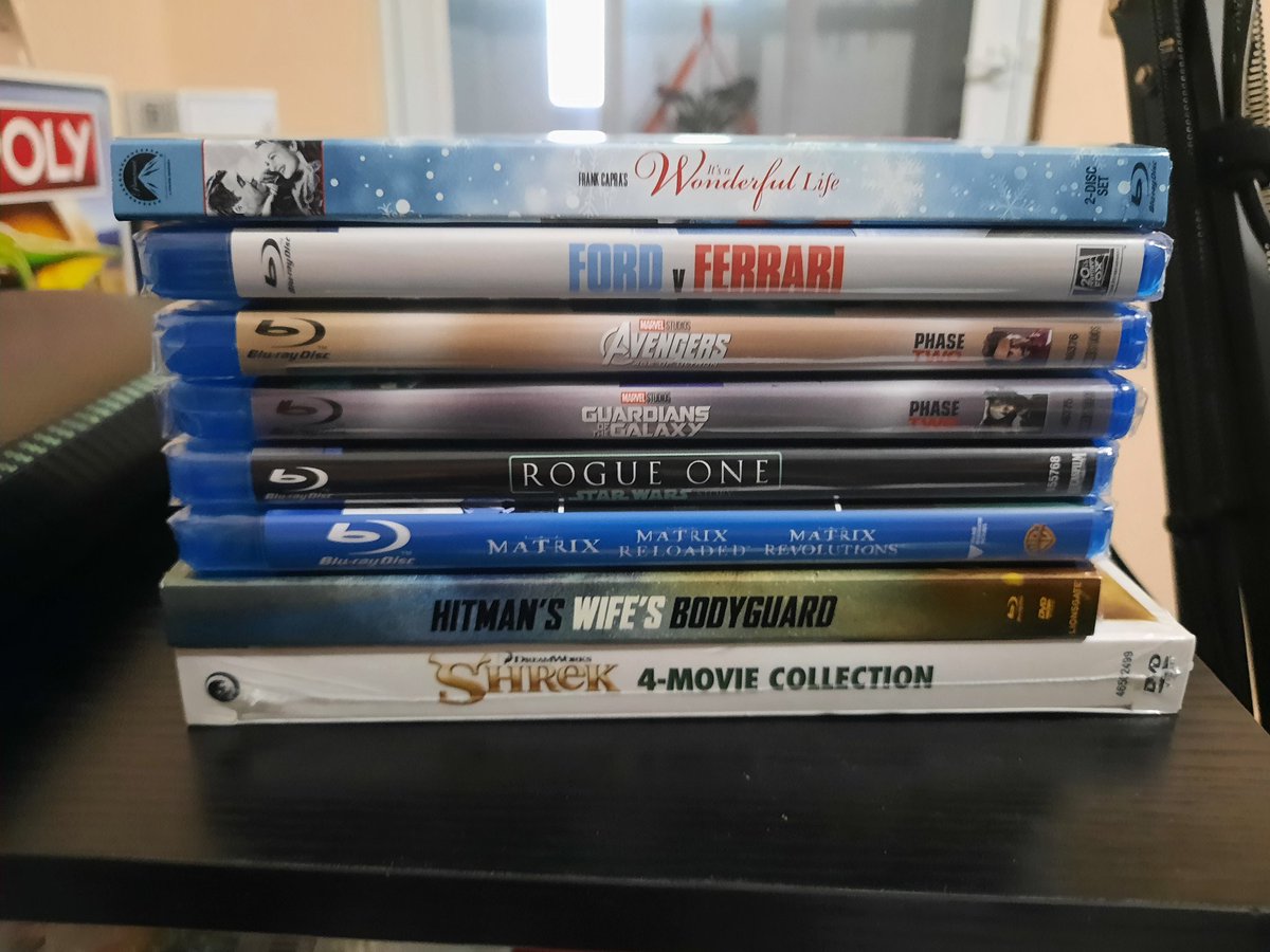 JONAMAURY's tweet photo. Bluray haul de Black Friday de #Walmartpr 🔥🔥🔥

Este año estuvo flojo pero siempre se encuentra algo🎄 https://t.co/sMYvVtjio1