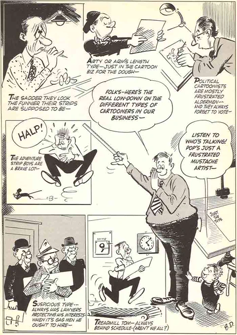 Tag younrself...I am Treadmill Tom. (cartoo by Bob Dunn) 