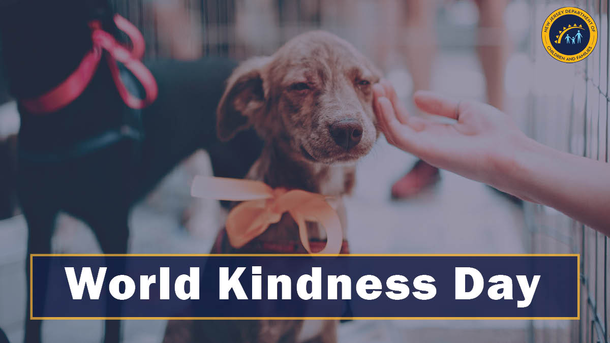 NJDCF's tweet photo. It's World Kindness Day! Do something nice for a friend or a stranger. It can be as simple as holding a door or offering a smile. A small act of kindness can have a huge impact. https://t.co/mh4dGm2aii