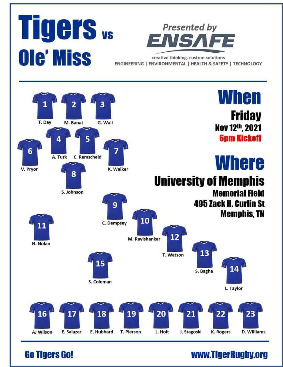 Next level seeing 5 <a href="/GermantownRugby/">Germantown Rugby</a> alumni in lineup tonight vs Ole Miss 4 are starters @GermantownRed <a href="/goghsreddevils/">GHS Athletics</a> <a href="/GHSTVSPORTS/">GHSTV Sports</a> <a href="/GHSRedDevilFB/">GHSFootball</a> <a href="/Gtownfootball1/">Germantown High Alumni</a> <a href="/GHSRedDevils/">GHS Red Devils</a>  #2sportathletes #nextlevel Come see us this spring and get your TN State Championship #901rugby