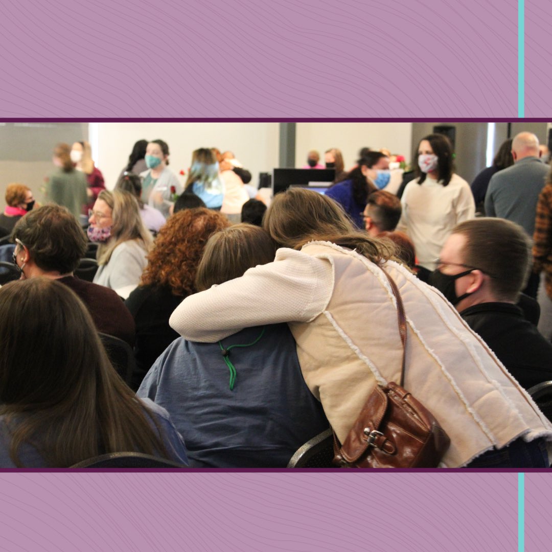 ConnectionsGa's tweet photo. 1/3 During #WorldKindnessWeek, GACA leadership took some time out to focus on the heart. With educators being the heart of the school, they asked everyone to acknowledge those in the room who have made an impact on them, especially over the last school year, with a rose. https://t.co/khuTyyBZqR