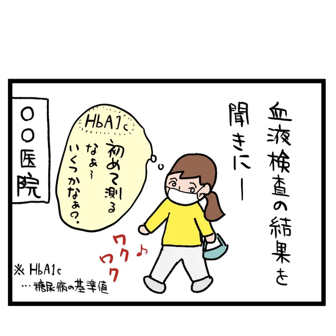 #四コマ漫画
#血液検査
宣誓は心の中で 