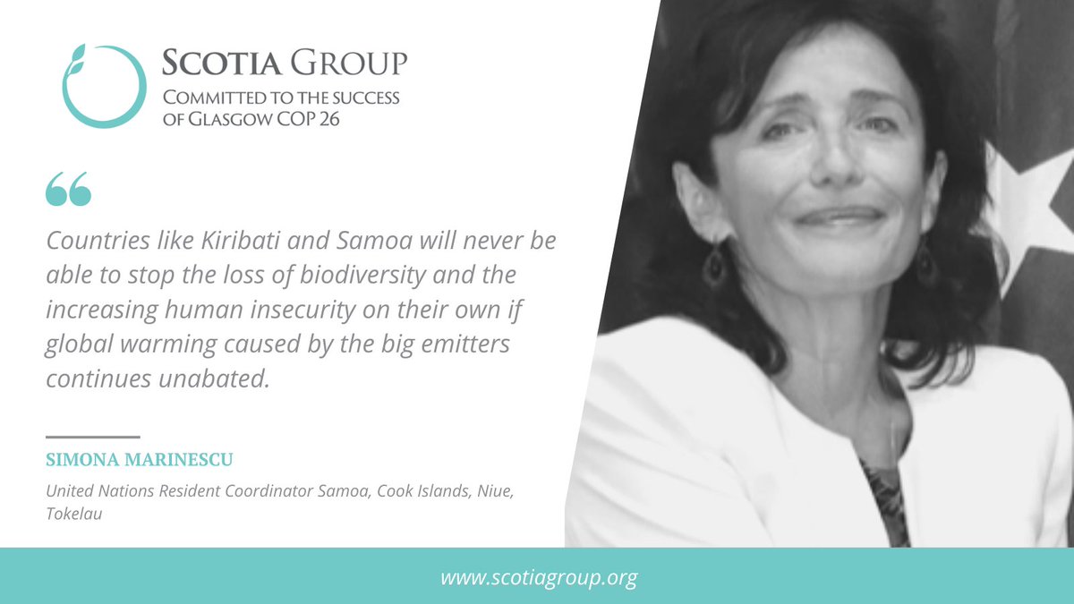 ScotiaGroup26's tweet photo. As #COP26 came to a close today, we hope the negotiations and discussions will bring #change in the coming year! Also, a big congratulations to one of our members @SMarinescu_UN on her op-ed in @TheScotsman today! 
https://t.co/Ck5IaBUEYV https://t.co/dMGn0YU4K4